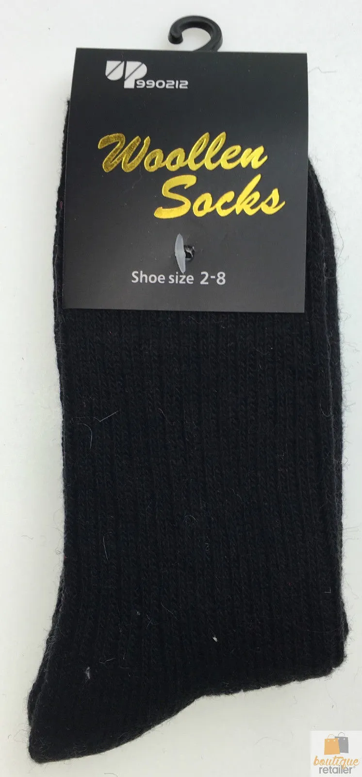 12 Pairs WOOL BLEND SOCKS Ladies Womens Thick Soft Work Thermal Warm Winter BULK