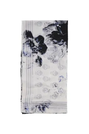 Alexander mcqueen silk biker scarf