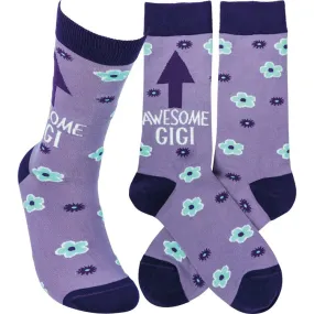 Awesome Gigi Crew Socks