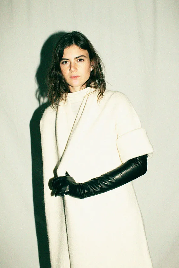 Black Moonlight Long Gloves