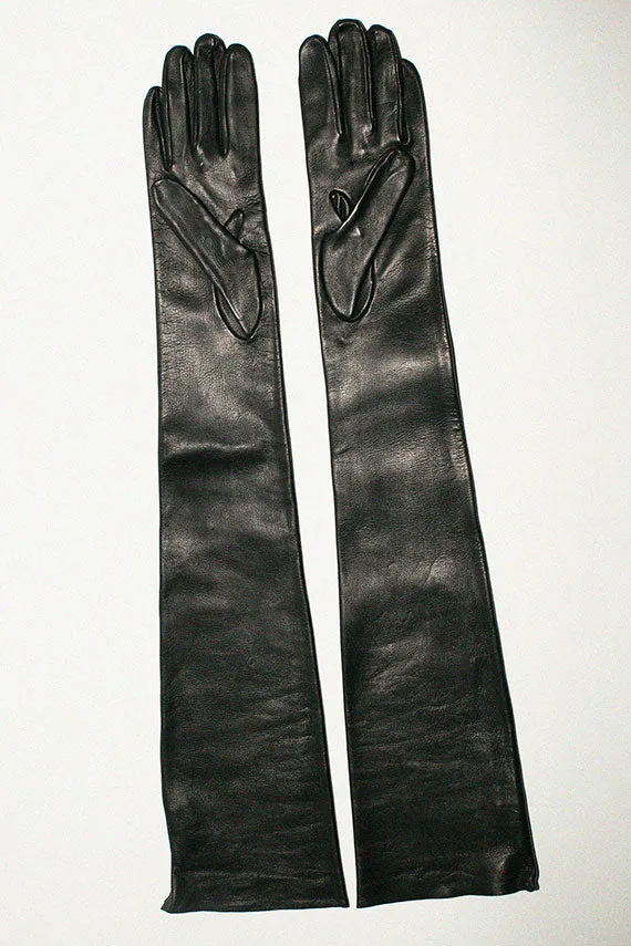 Black Moonlight Long Gloves