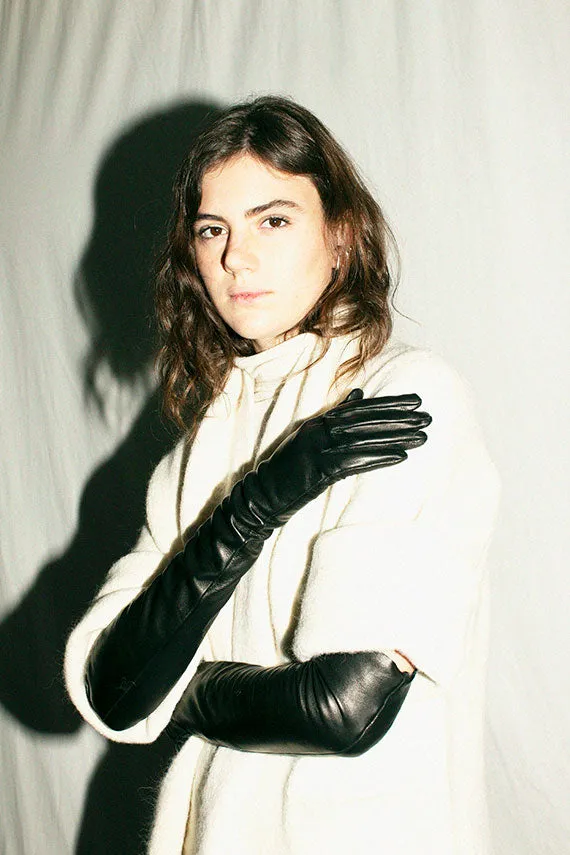 Black Moonlight Long Gloves