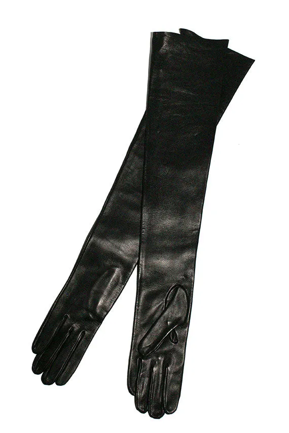 Black Moonlight Long Gloves