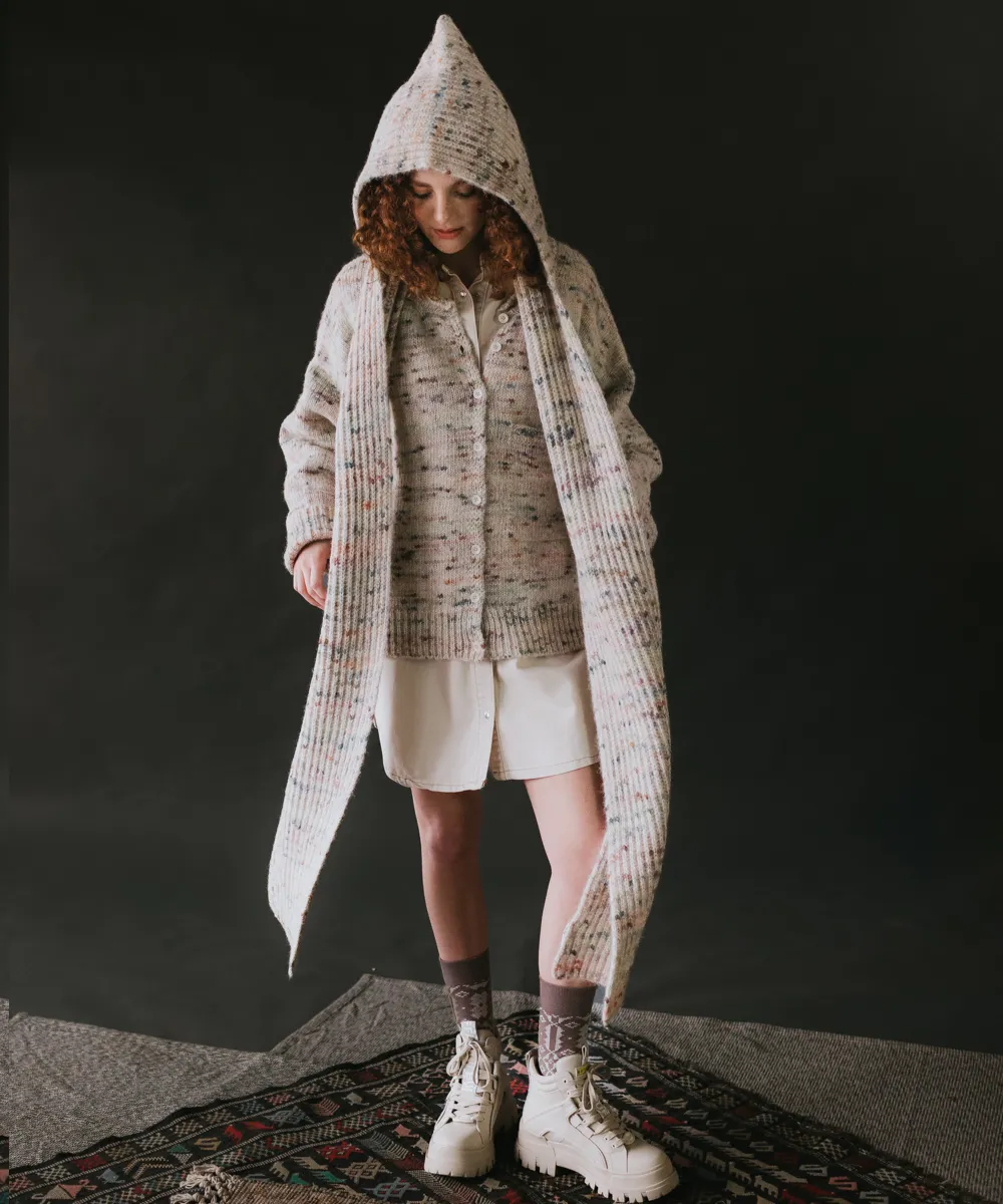Blewog Cardigan - Jewel Speckle (Adult)