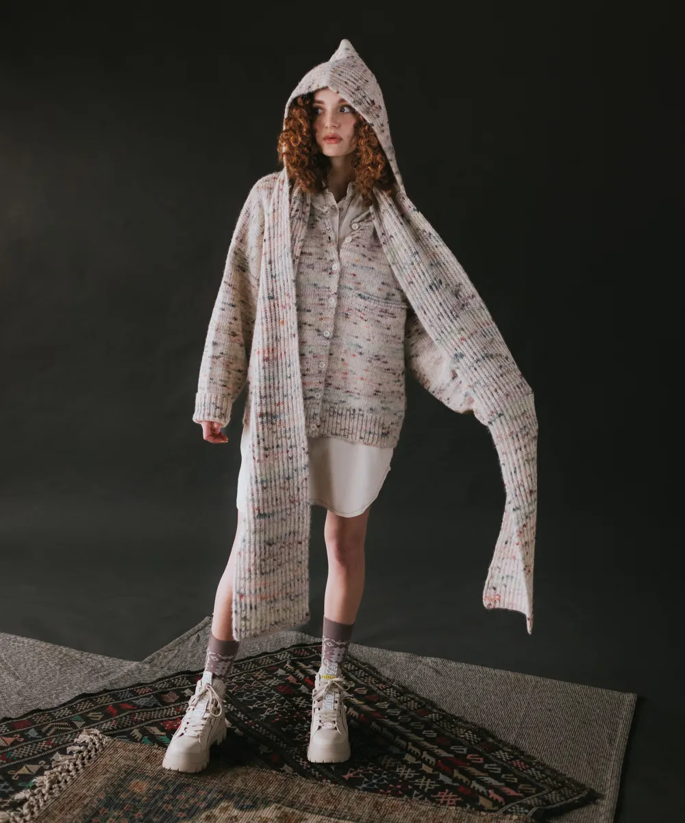 Blewog Cardigan - Jewel Speckle (Adult)