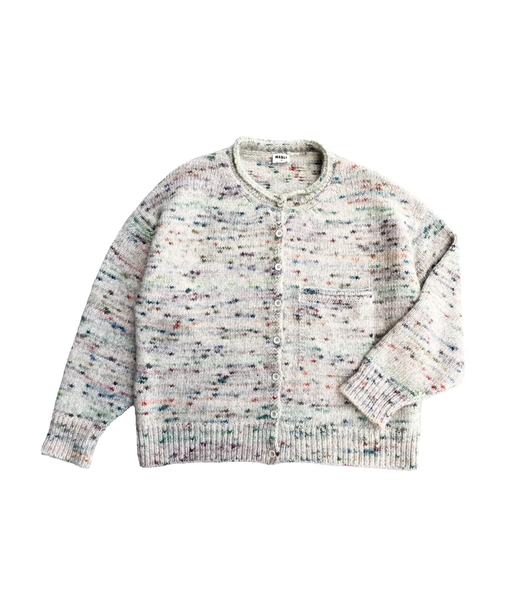 Blewog Cardigan - Jewel Speckle (Adult)