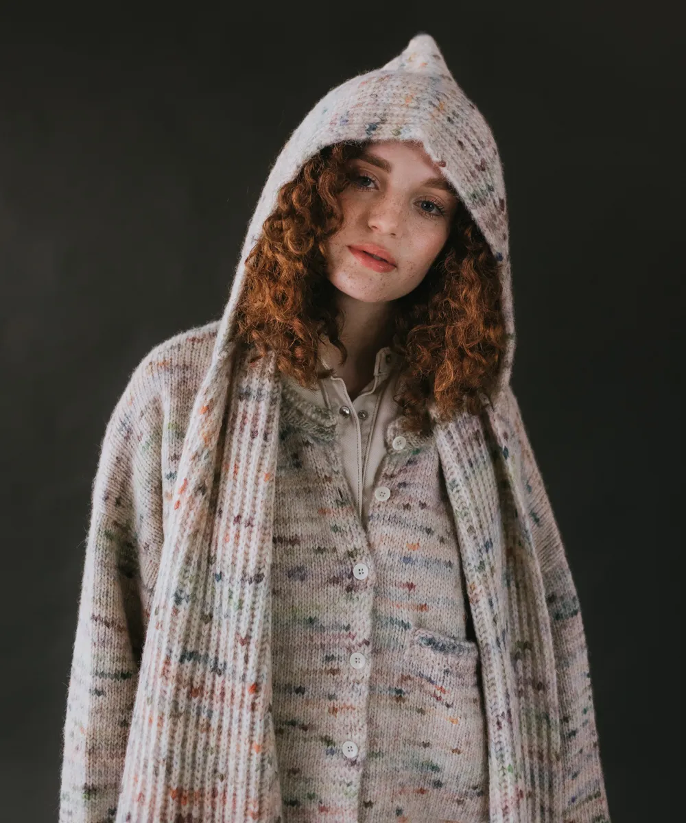 Blewog Cardigan - Jewel Speckle (Adult)