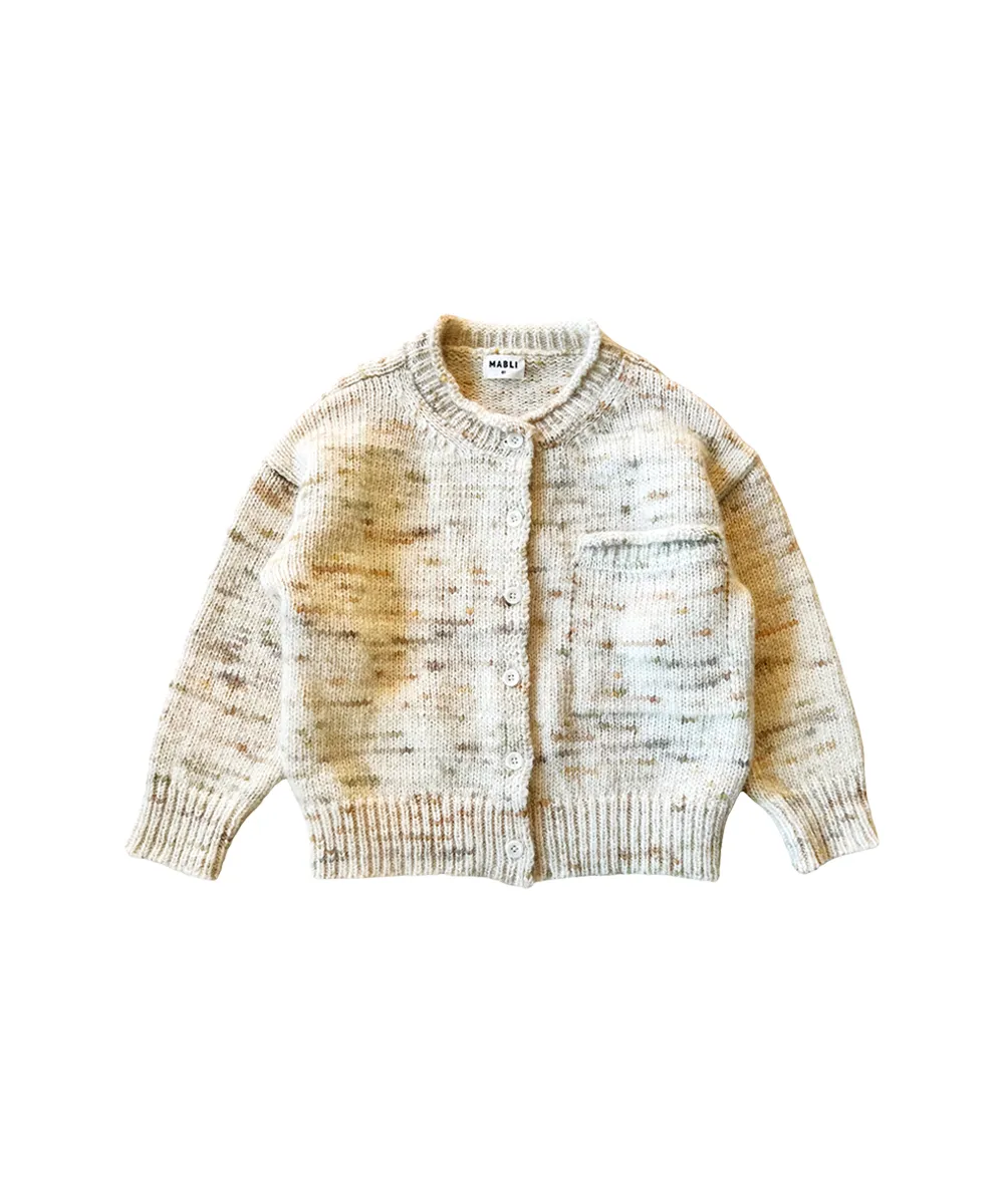 Blewog Cardigan - Moss Speckle