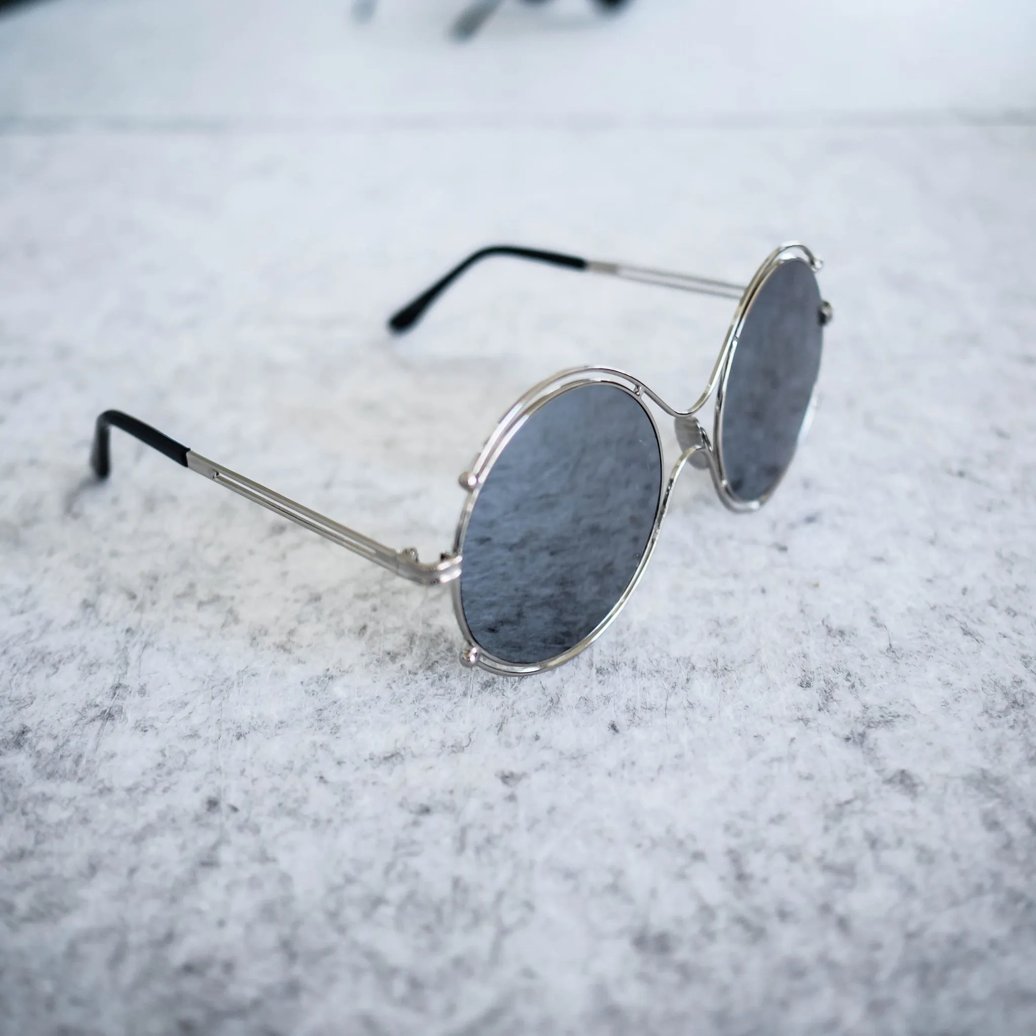 Bolivia Round Mirrored Sunglasses