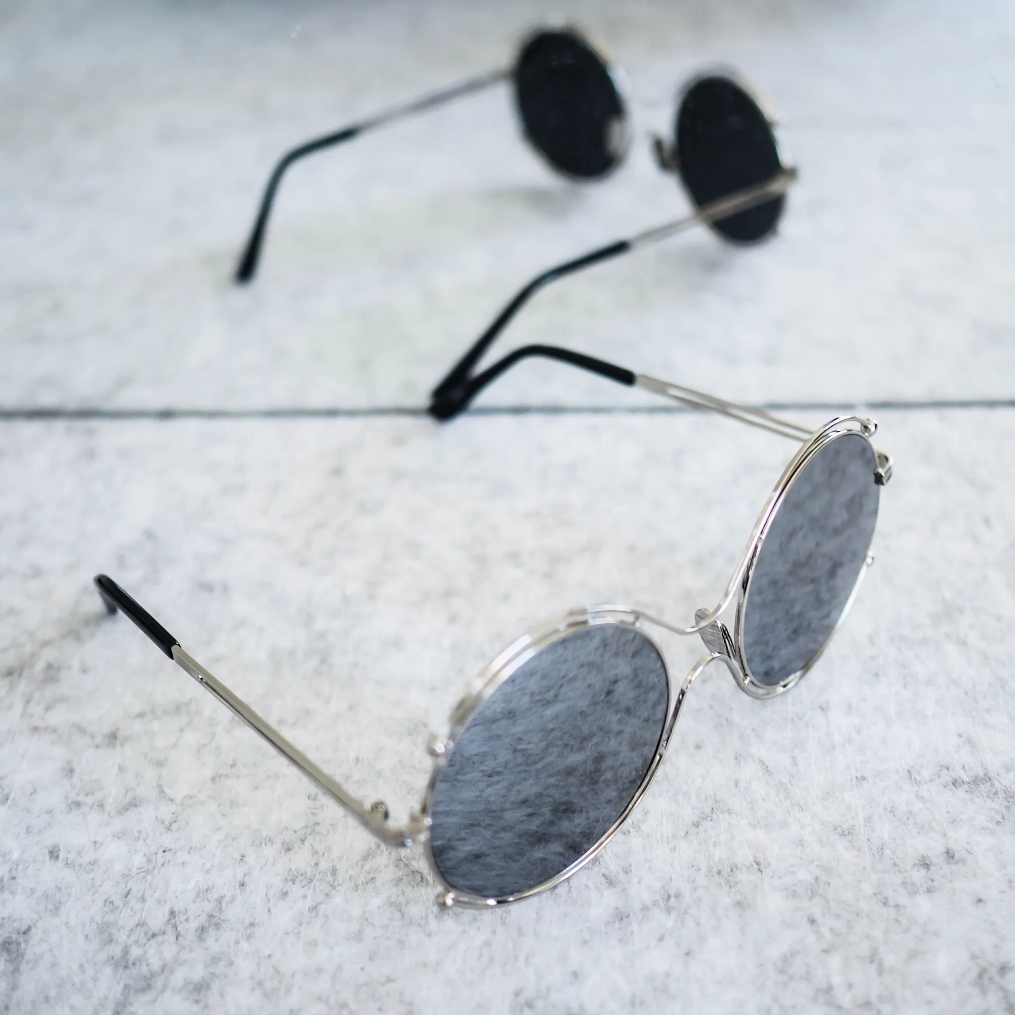 Bolivia Round Mirrored Sunglasses