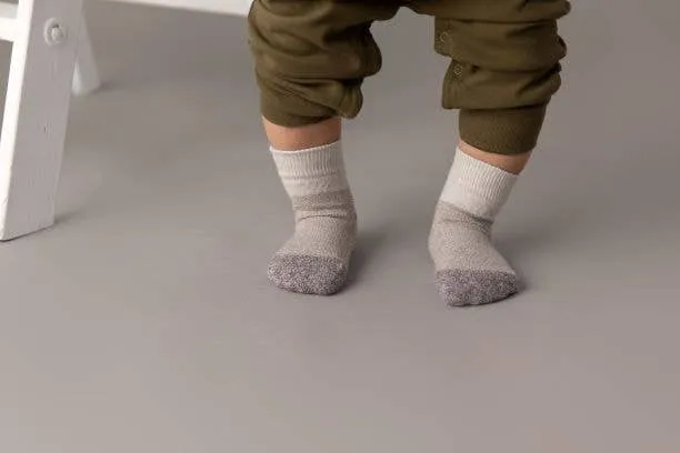Caelan - Baby Socks / Kids Socks with Non-Slip Silicone