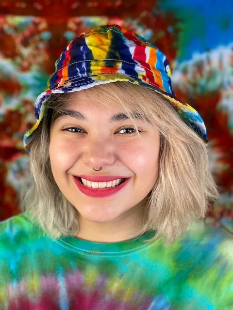Canvas Hometown Tiedye Bucket Hat #4