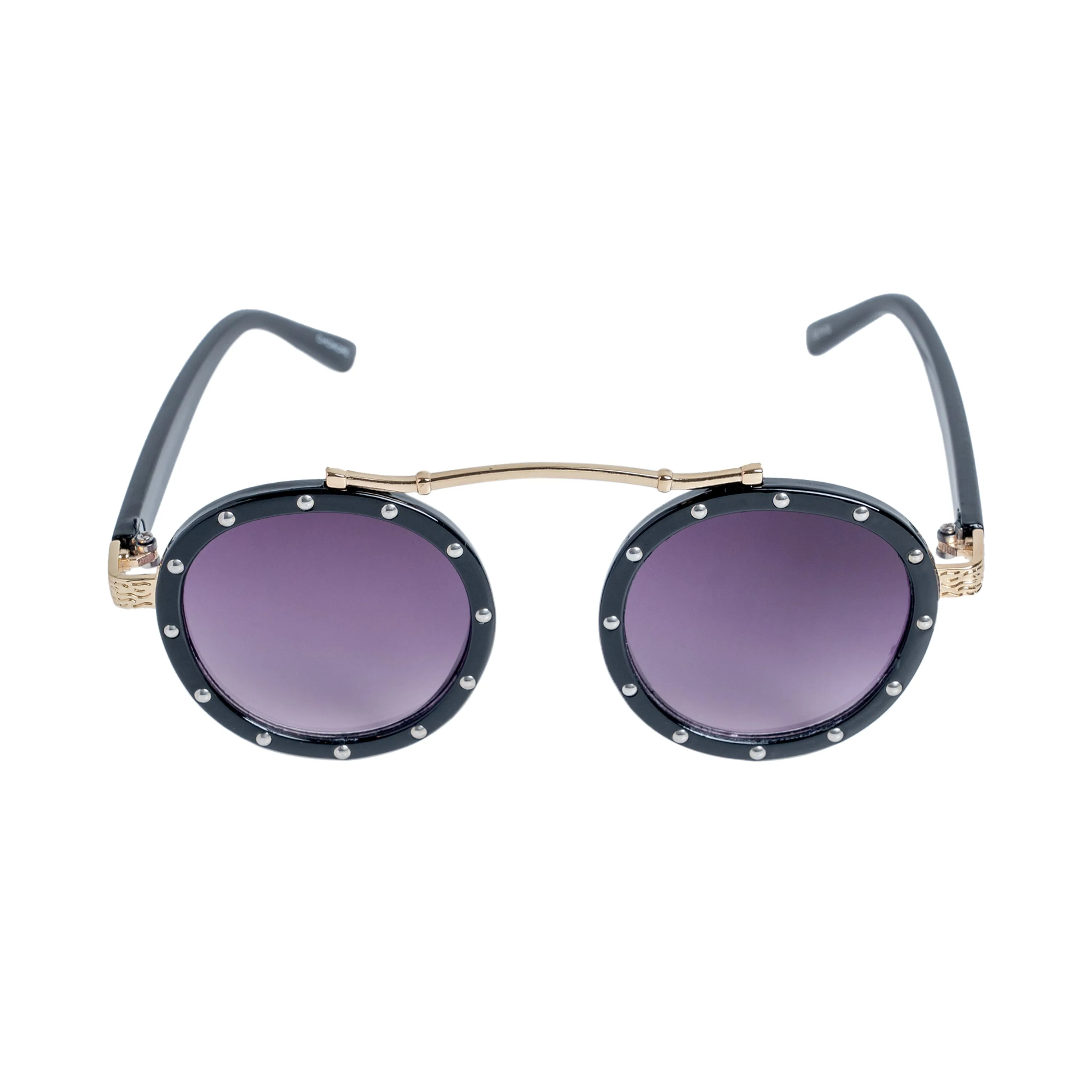 Chokore Rivet  Rounder Sunglasses
