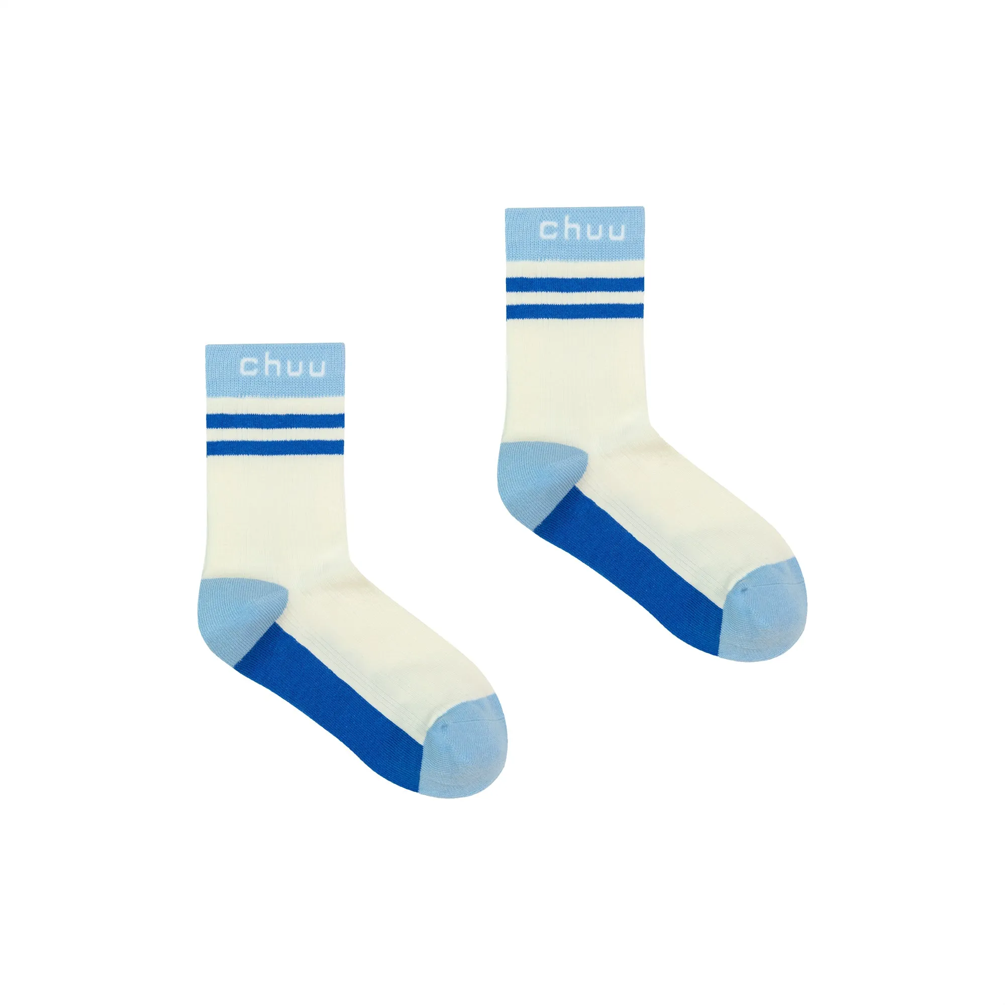 Color Logo High Socks