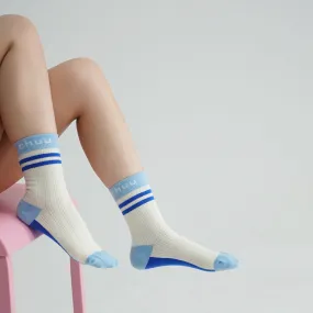 Color Logo High Socks