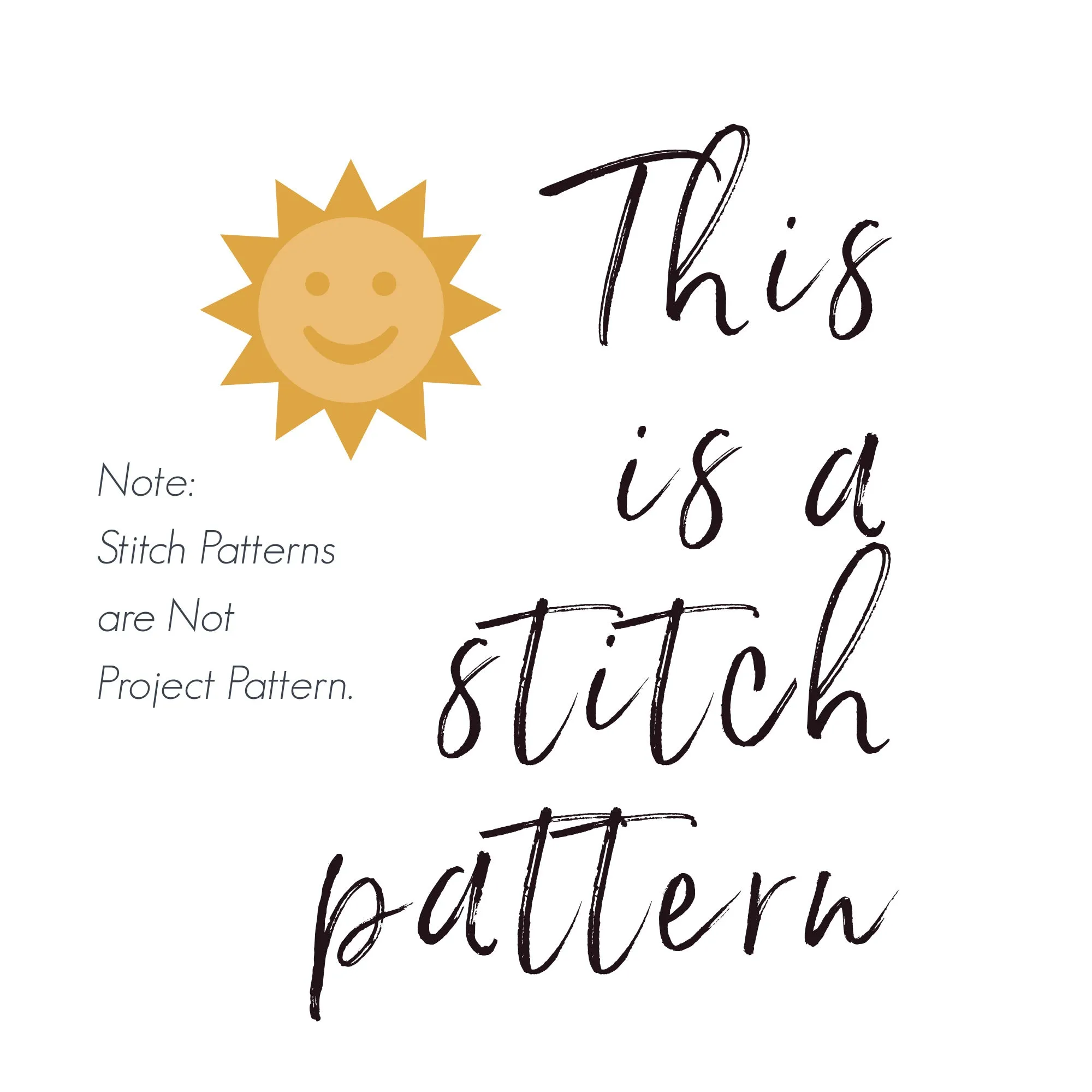 Flag Stitch Pattern