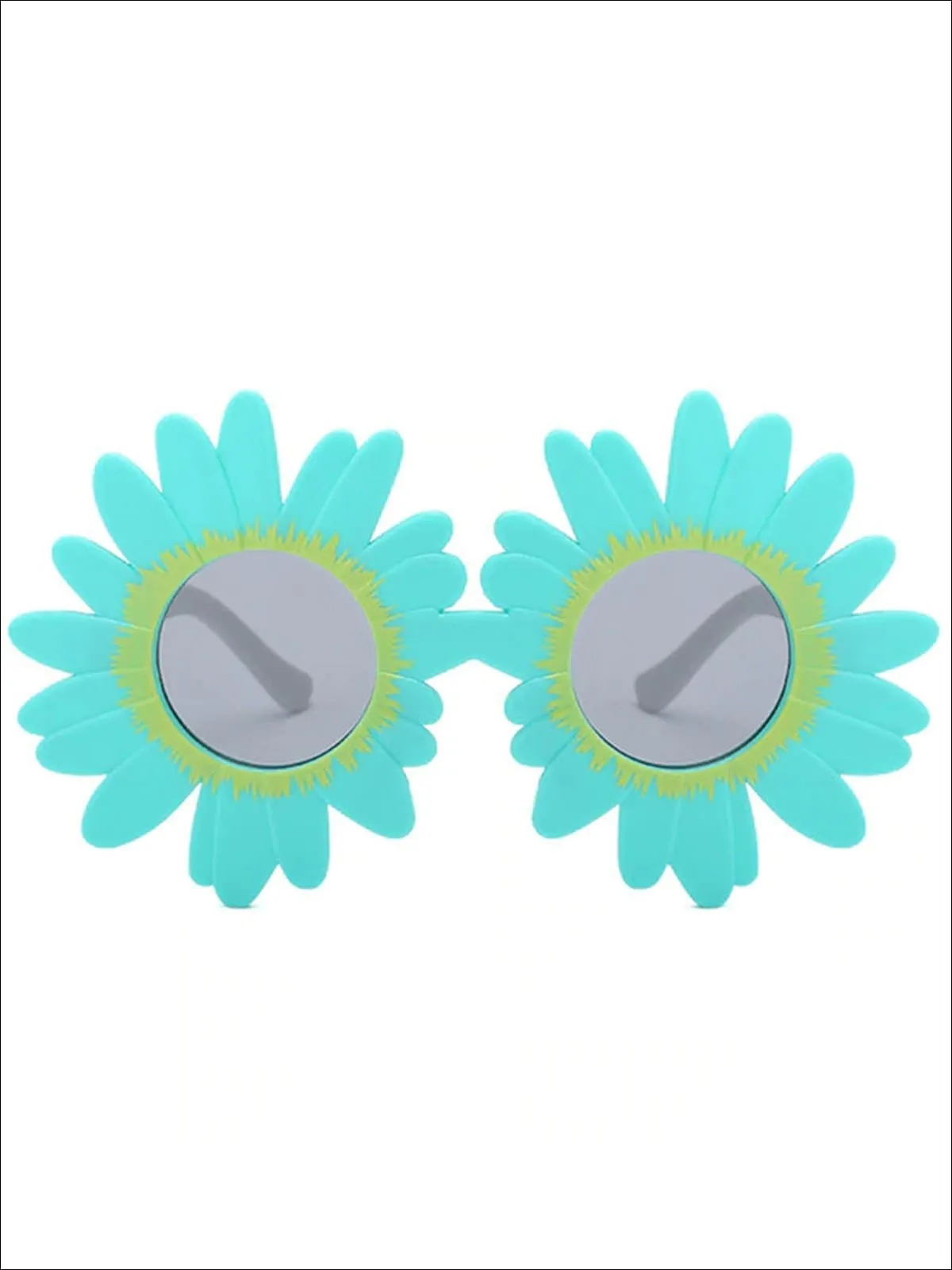 Girls Round Flower Sunglasses