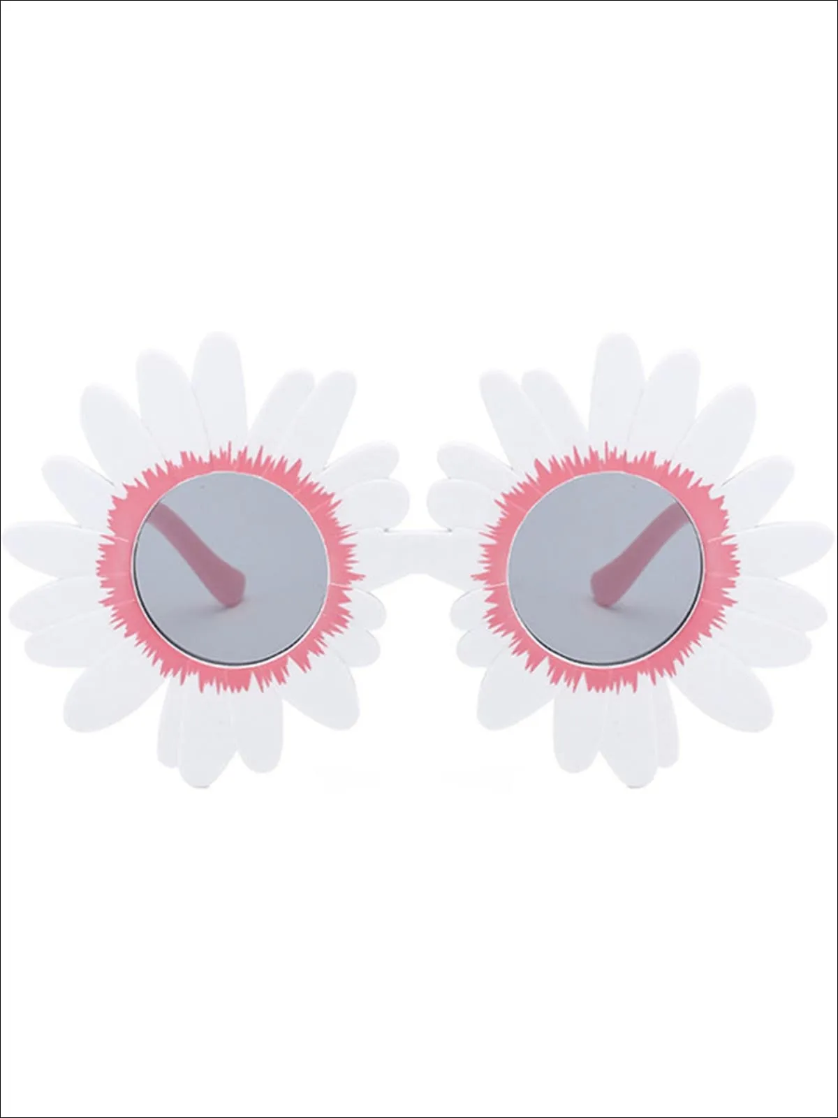 Girls Round Flower Sunglasses