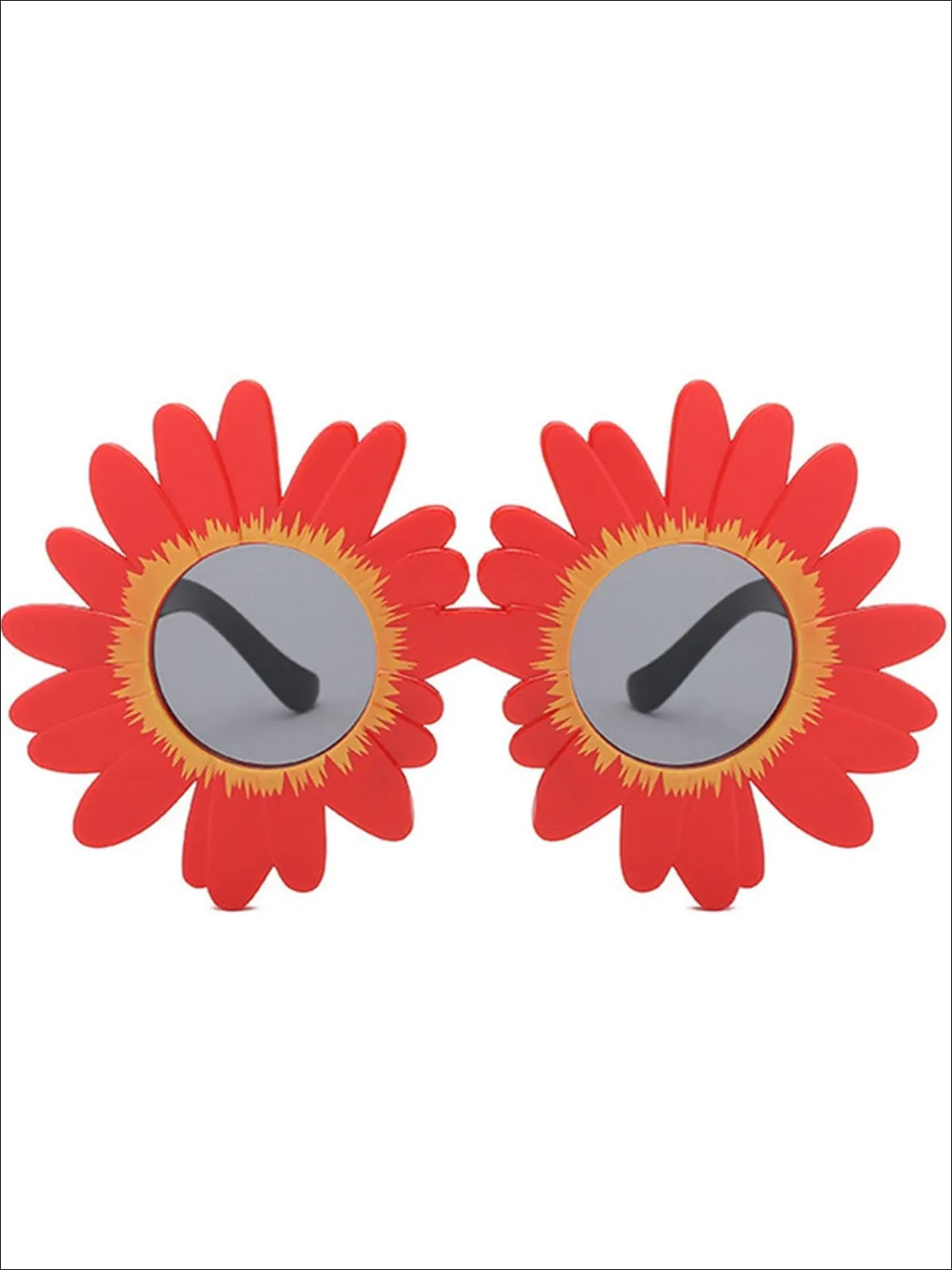 Girls Round Flower Sunglasses