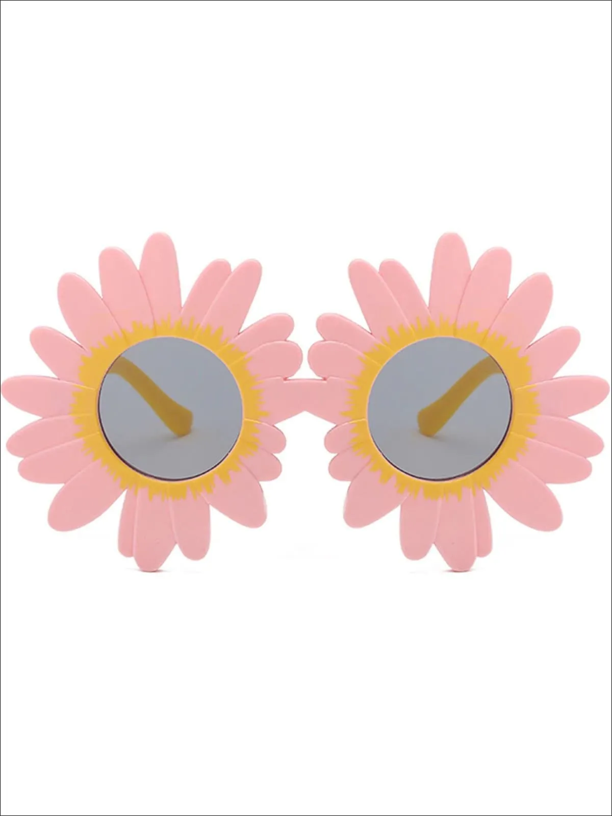 Girls Round Flower Sunglasses