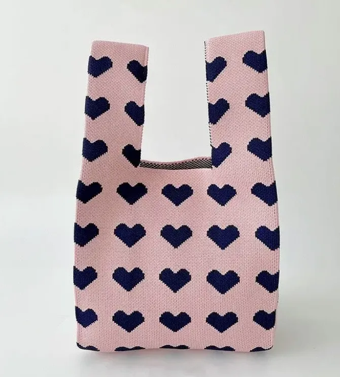 KooPros UZ - Small Woven Knitting Bag