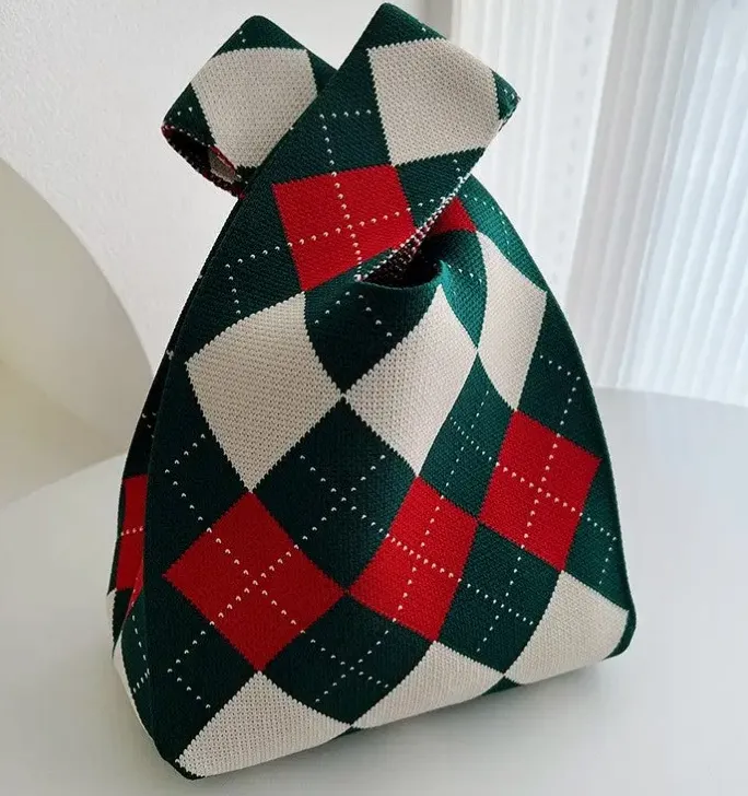 KooPros UZ - Small Woven Knitting Bag