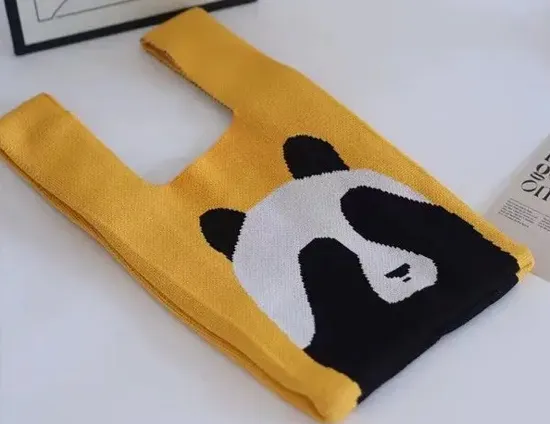 KooPros UZ - Small Woven Knitting Bag