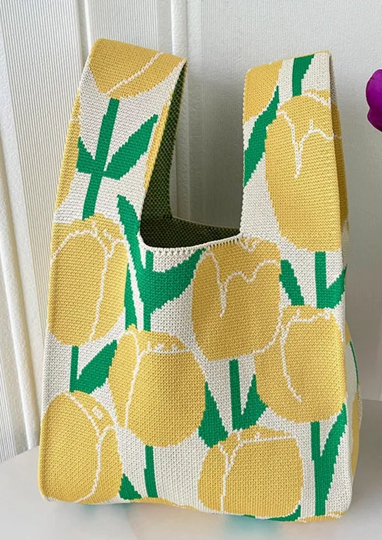 KooPros UZ - Small Woven Knitting Bag