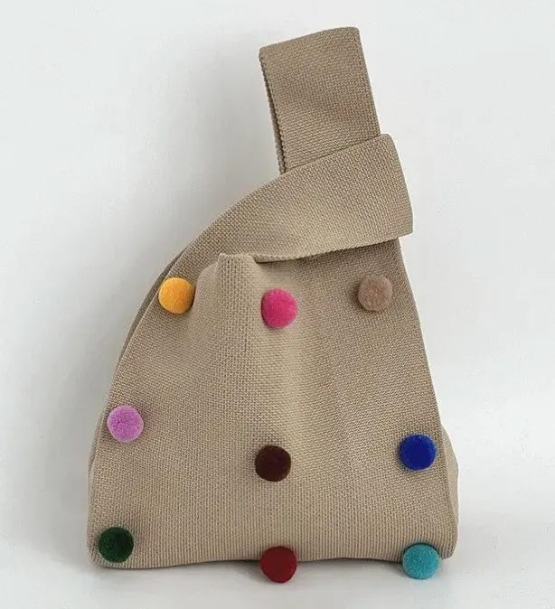 KooPros UZ - Small Woven Knitting Bag