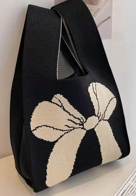 KooPros UZ - Small Woven Knitting Bag