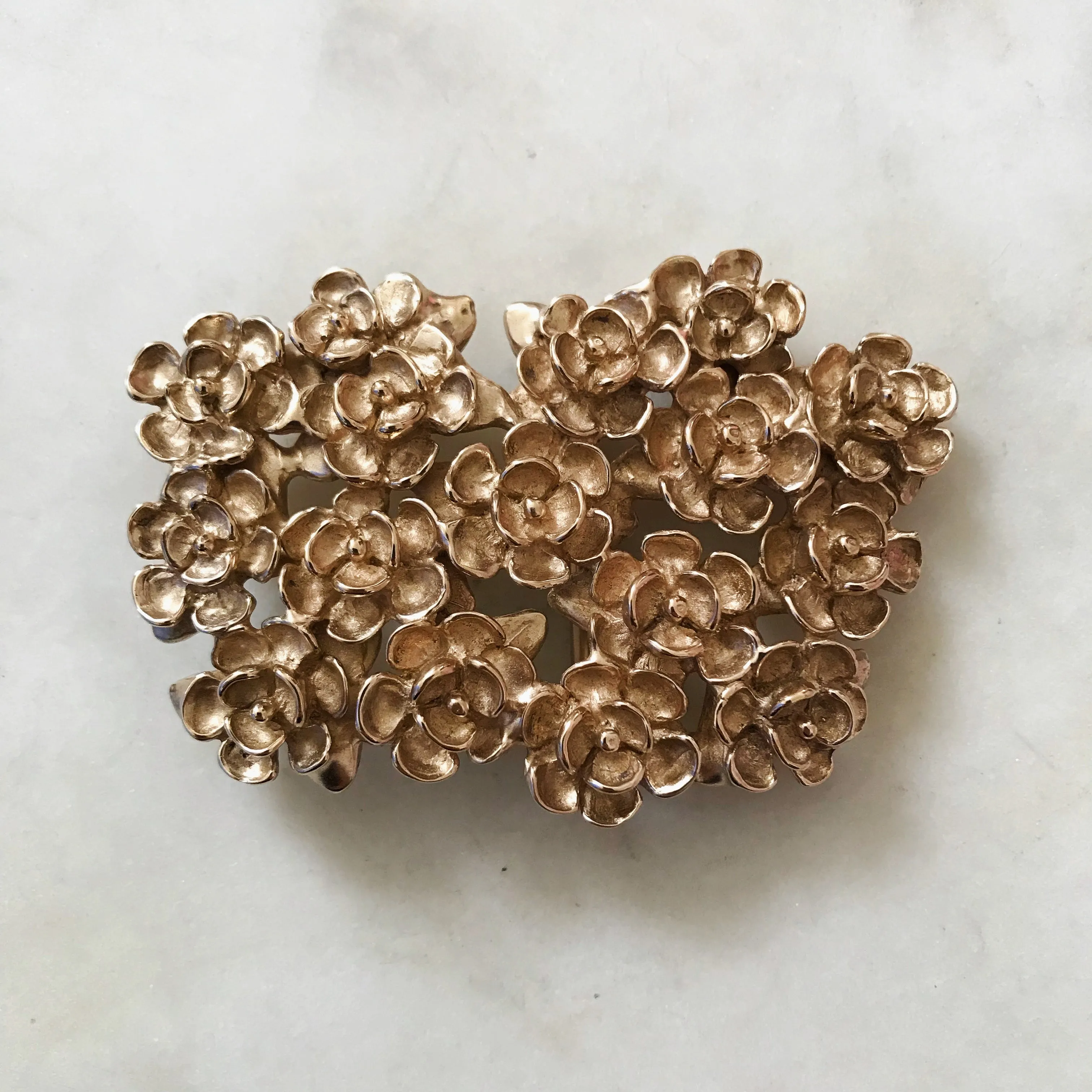 MAGNOLIA BELT BUCKLE