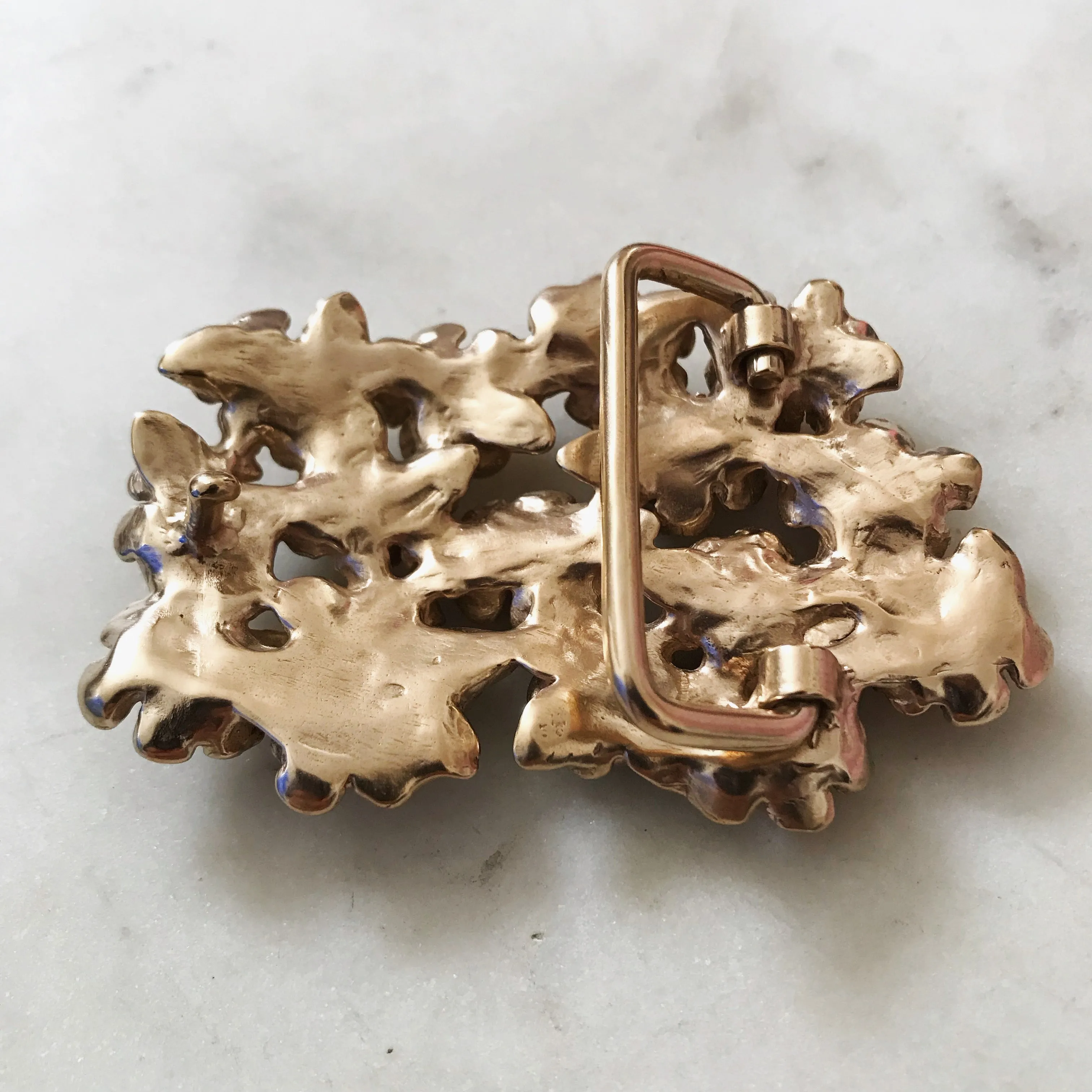 MAGNOLIA BELT BUCKLE