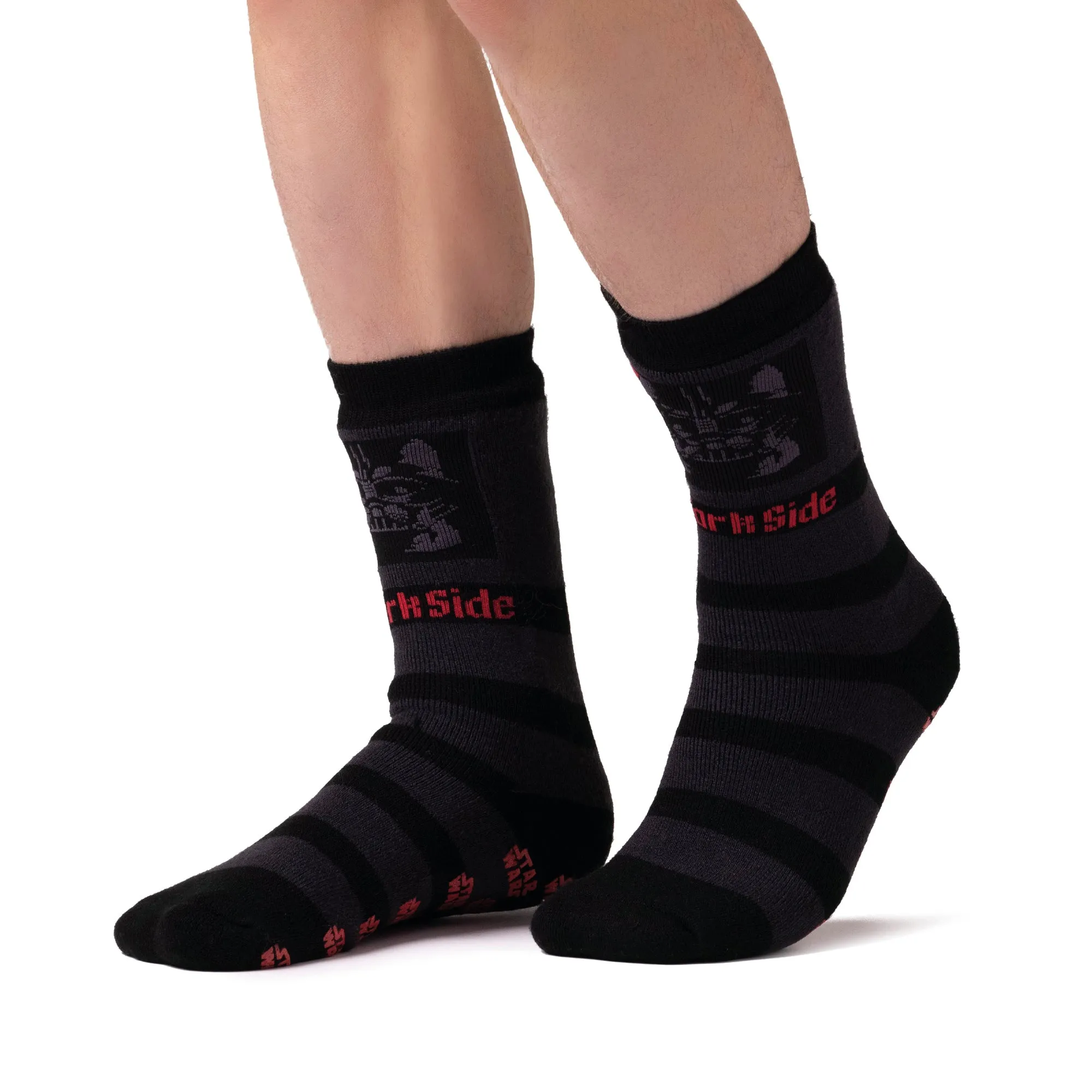 Mens Dual Layer Star Wars Slipper Socks - Darth Vader