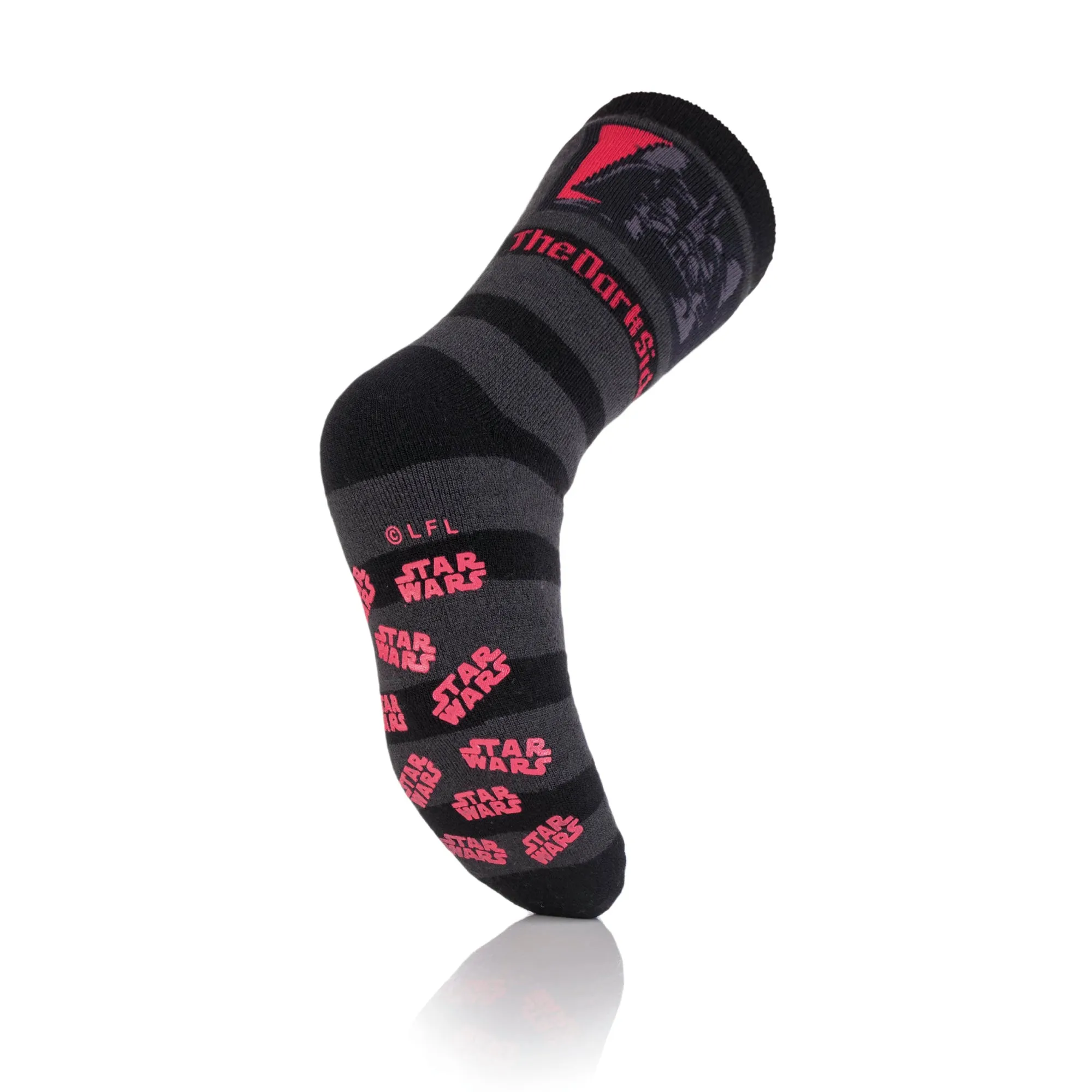 Mens Dual Layer Star Wars Slipper Socks - Darth Vader