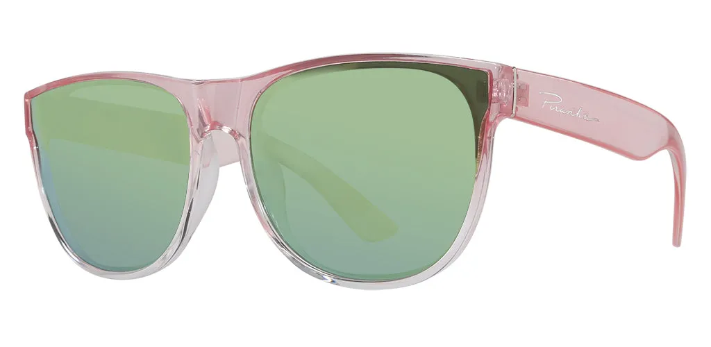 Mirrored Clear Pink Fashionable Sunglasses - Angel