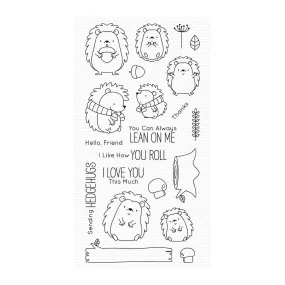 My Favorite Things Clear 4" x 8" Stamp Set - Happy Hedgehogs*