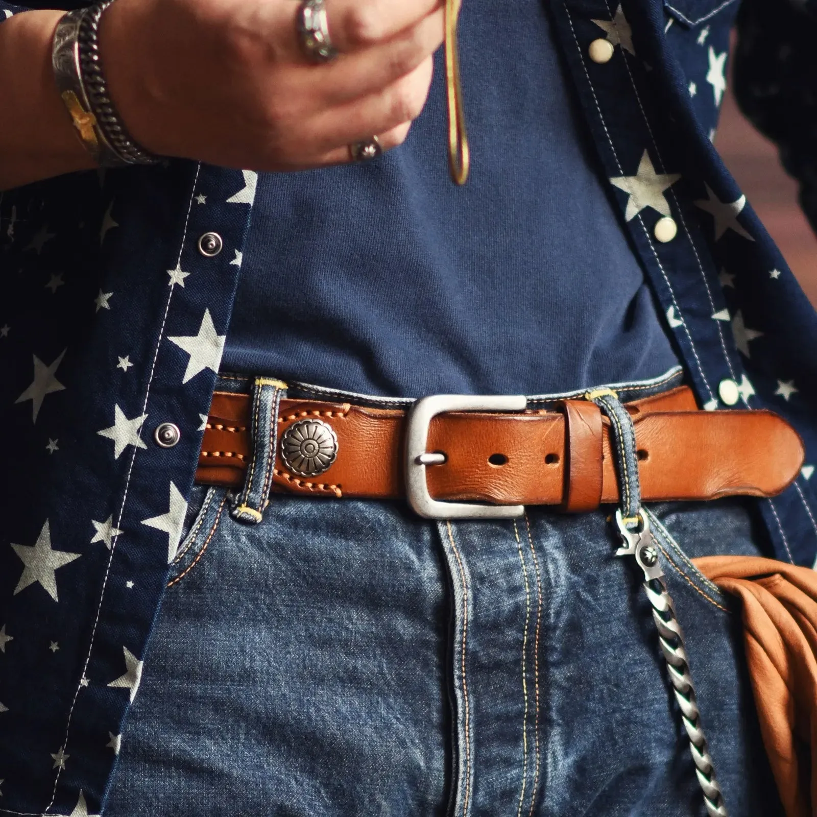 OUTLAW GENUINE LEATHER BELT