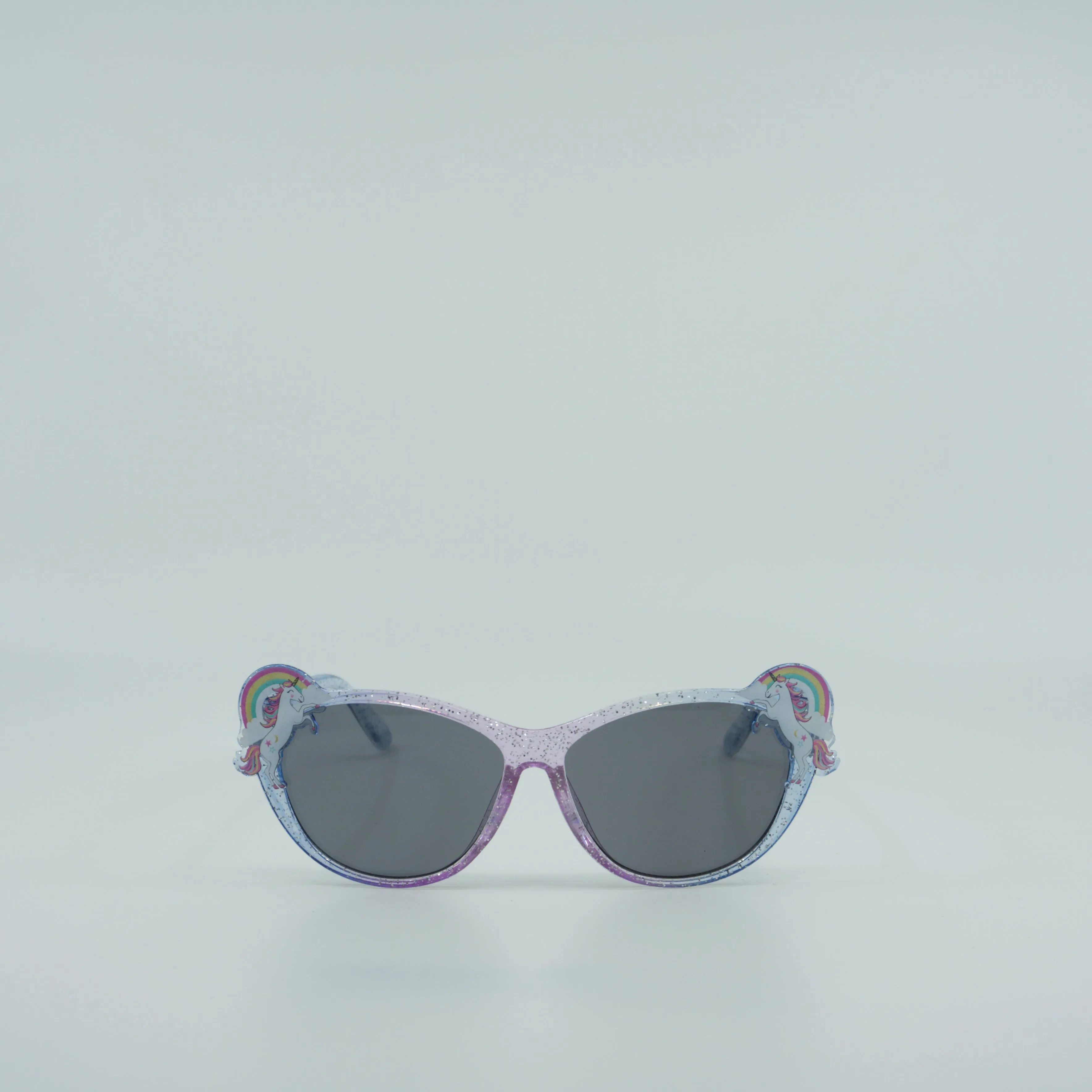 Over the Rainbow Unicorn Round Kids Sunglasses