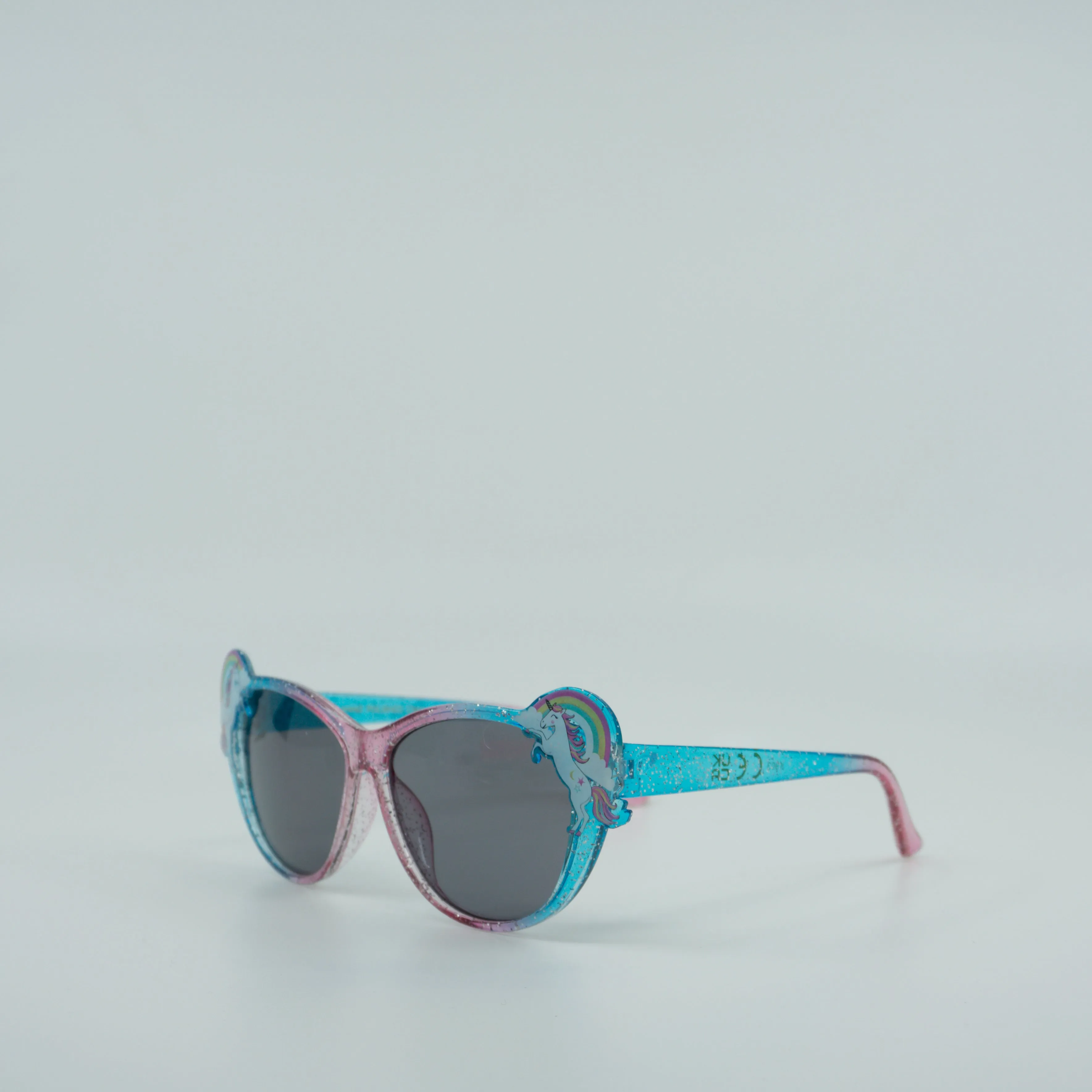 Over the Rainbow Unicorn Round Kids Sunglasses