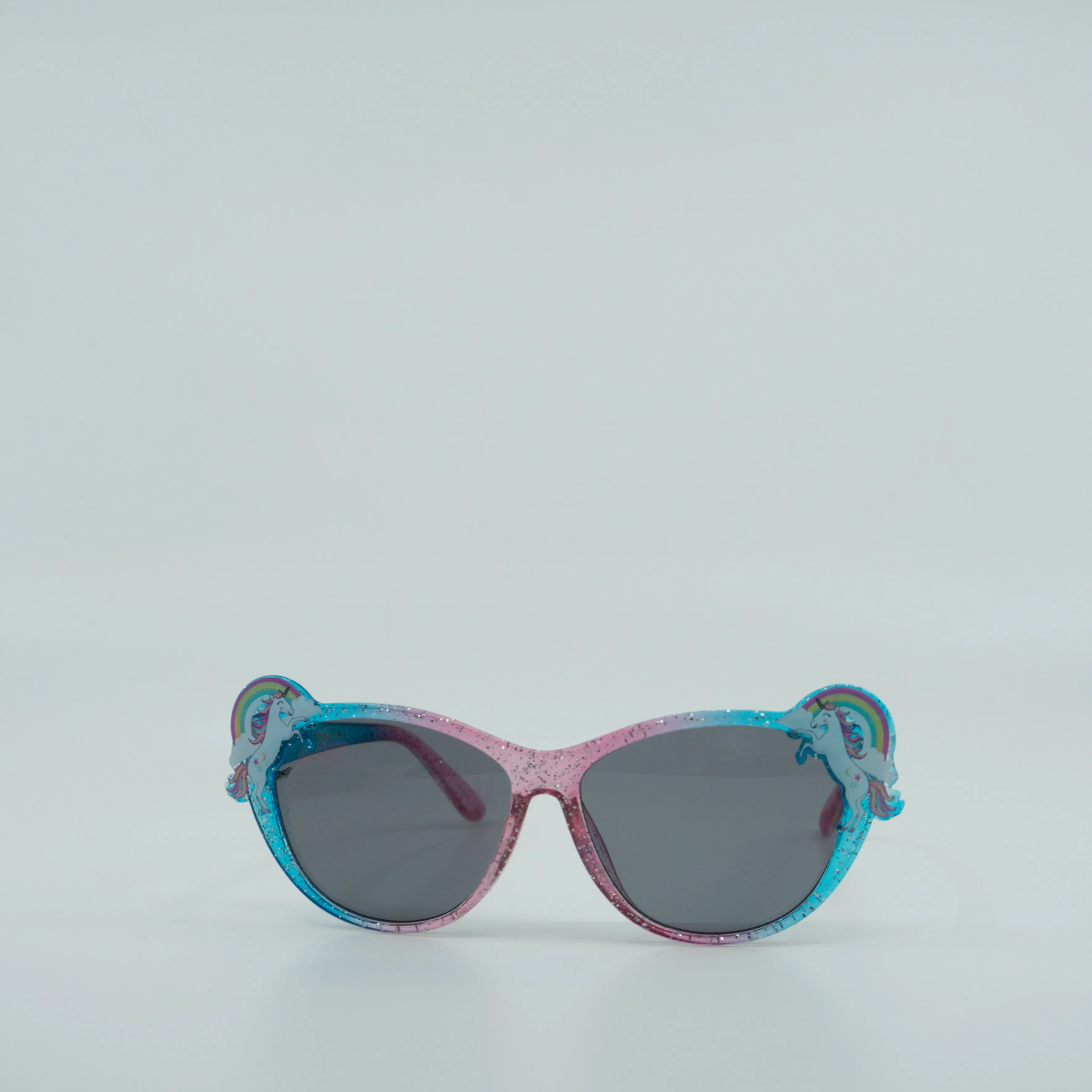 Over the Rainbow Unicorn Round Kids Sunglasses