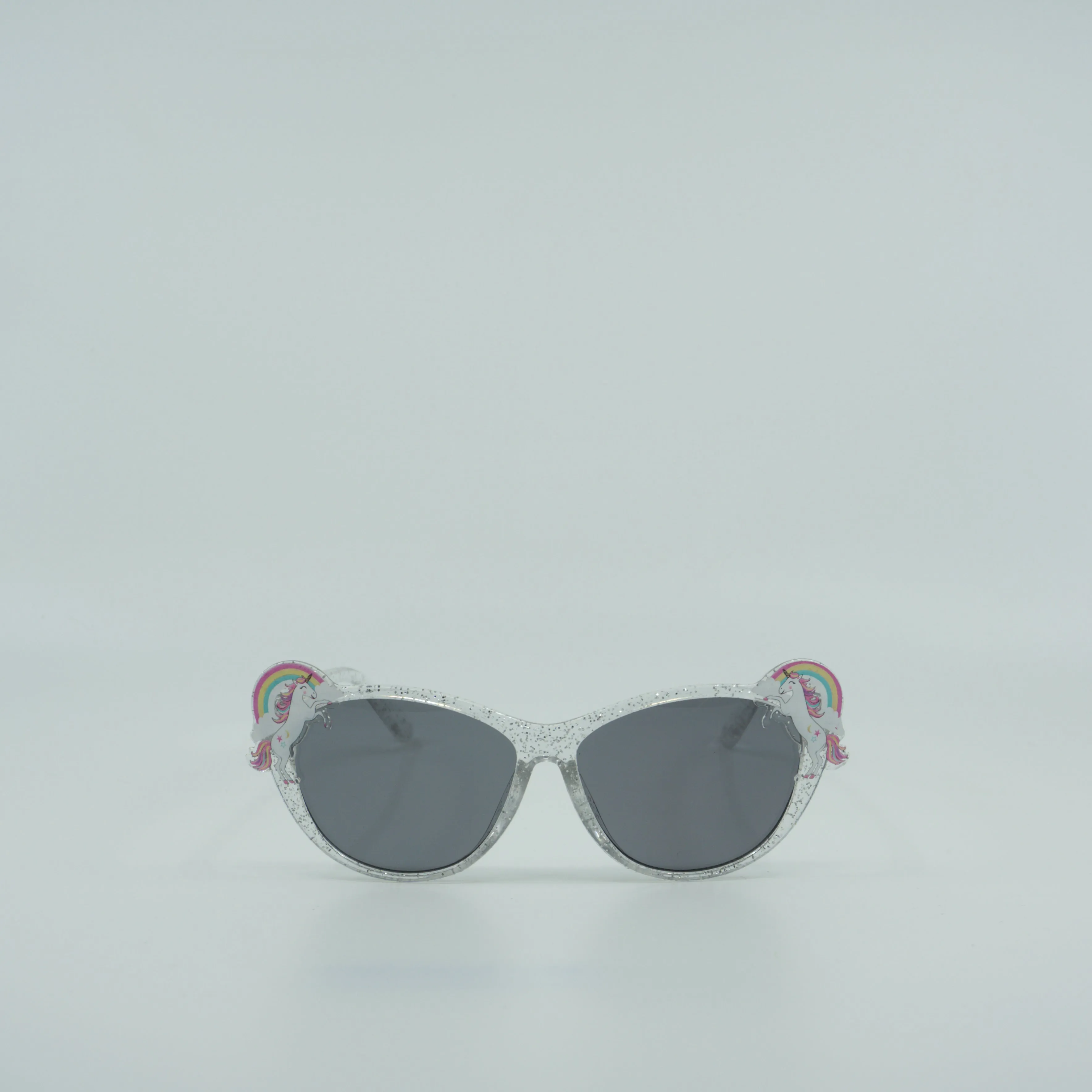 Over the Rainbow Unicorn Round Kids Sunglasses