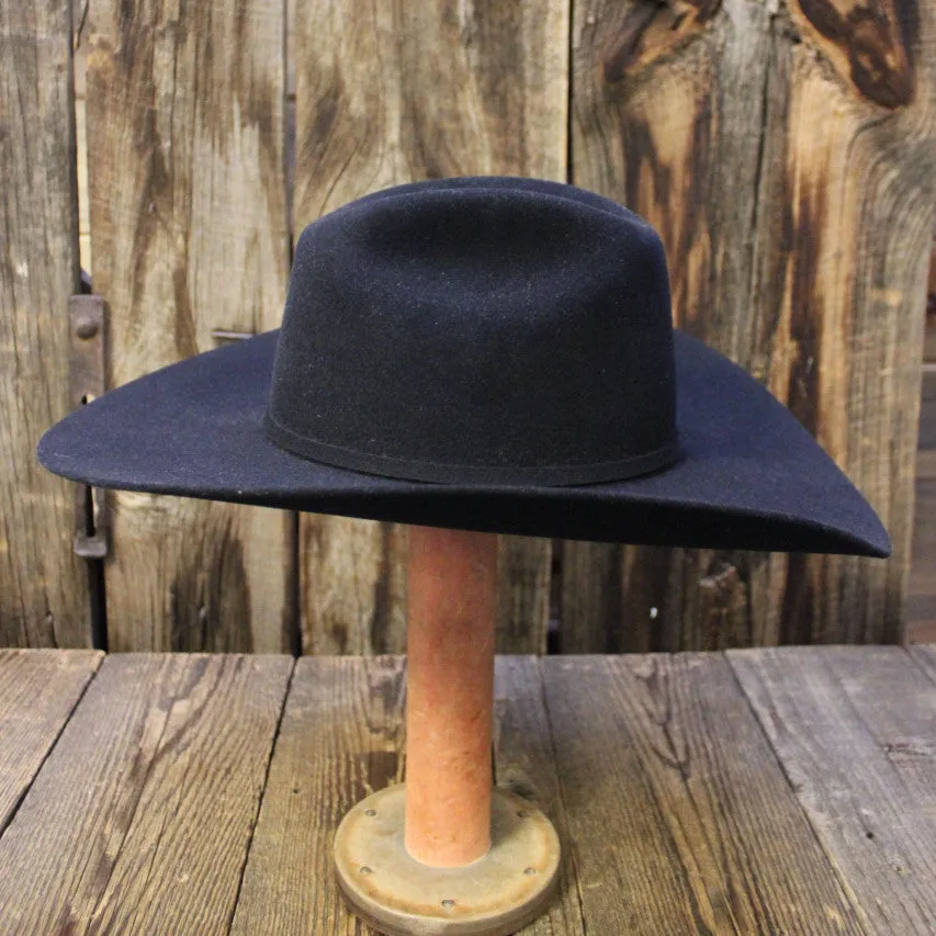 Phoenix Black Velvet Felt Hat