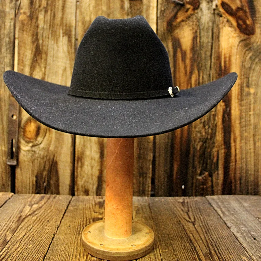 Phoenix Black Velvet Felt Hat