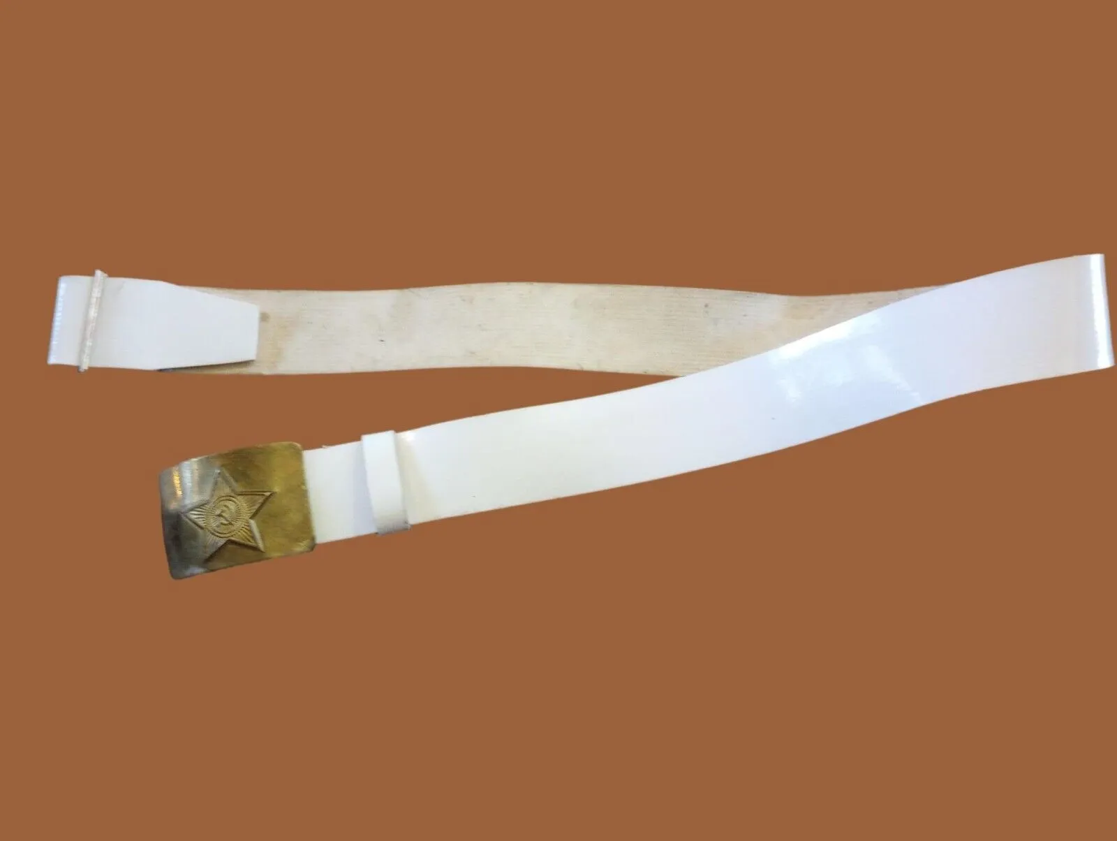 RUSSIAN ARMY BELT CEREMONIAL PARADE UNIFORM SOVIET USSR MILITARY GENUINE