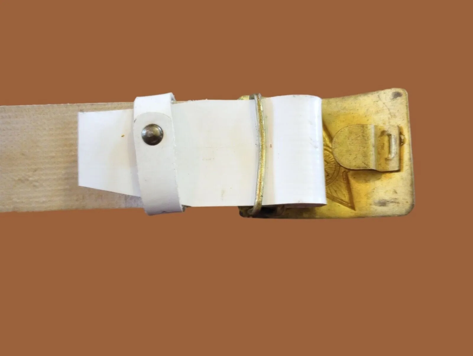 RUSSIAN ARMY BELT CEREMONIAL PARADE UNIFORM SOVIET USSR MILITARY GENUINE