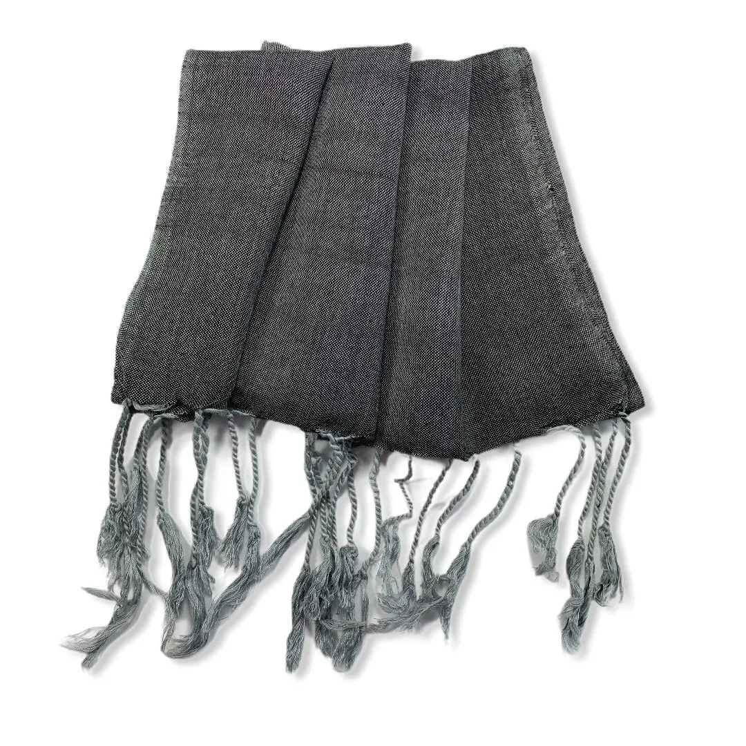 Small Solid Handwoven Scarf - Variegated