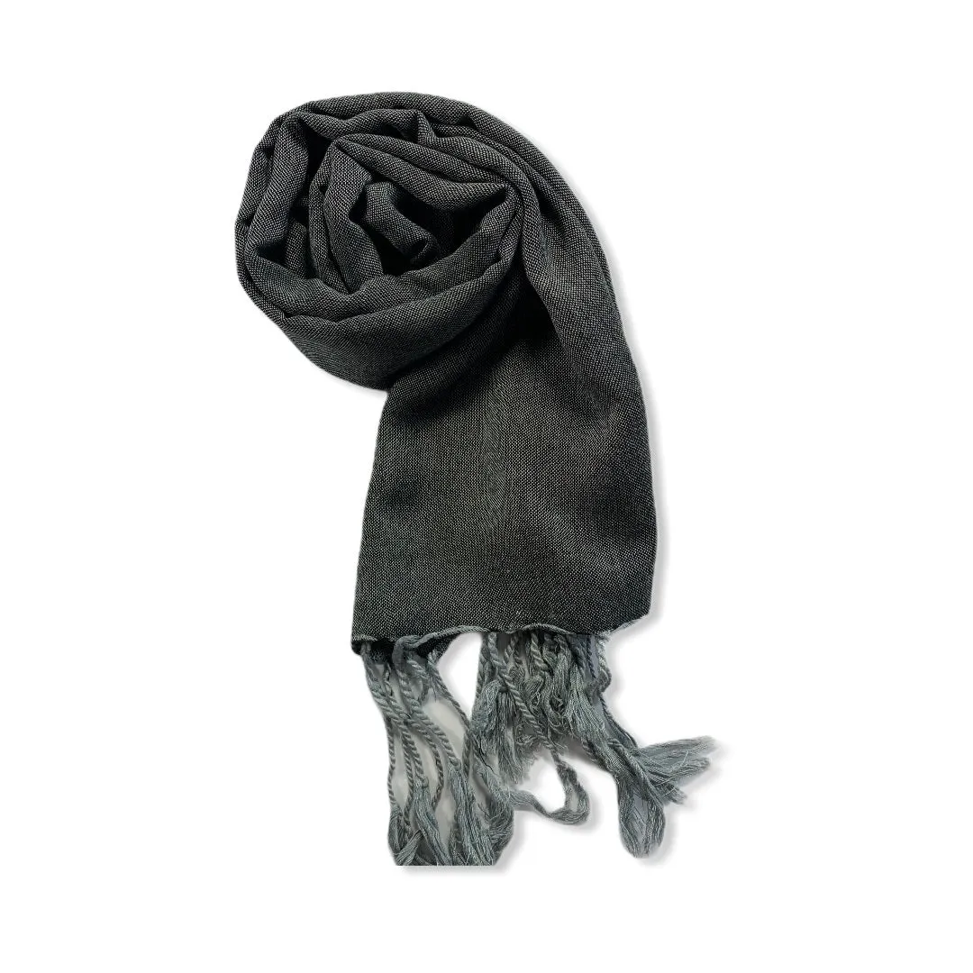 Small Solid Handwoven Scarf - Variegated