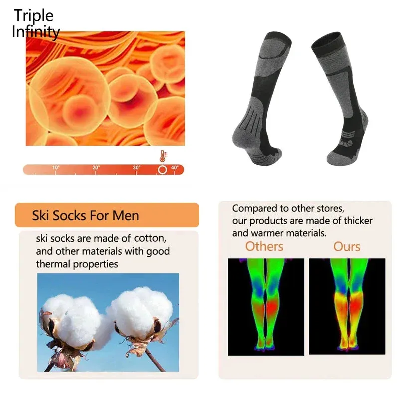TRIPLE INFINITY Long Mountain Socks