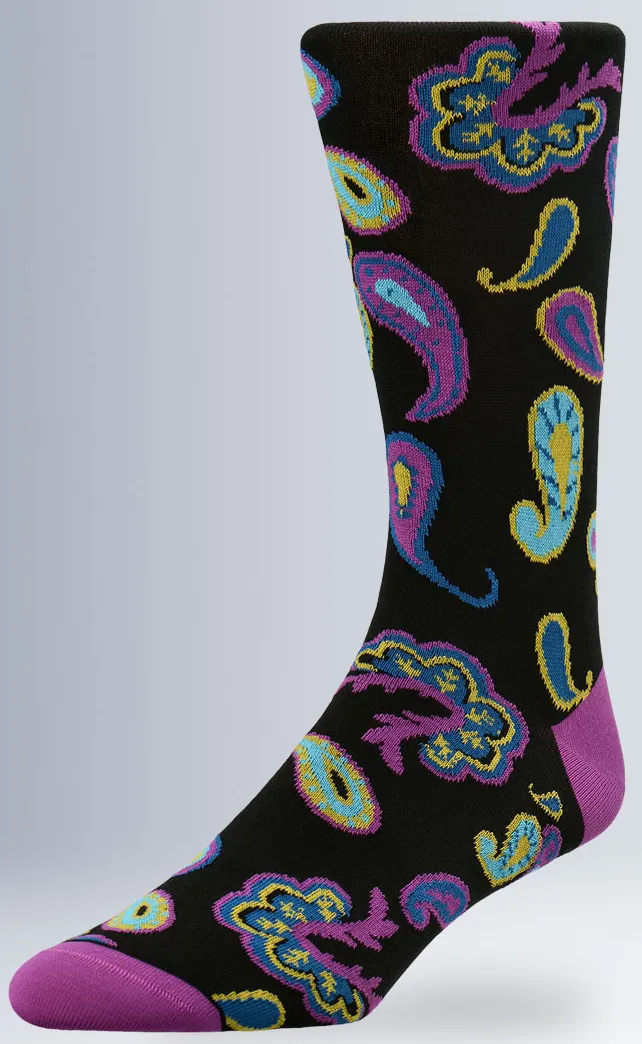 Wilde Paisley Socks (Men's)