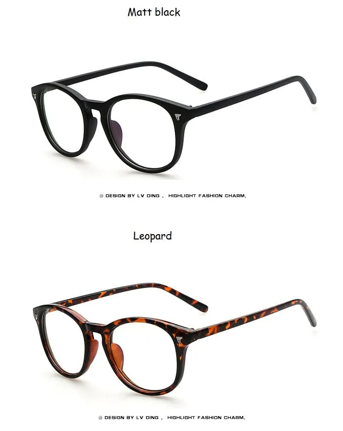Women Round Eyeglasses Frame